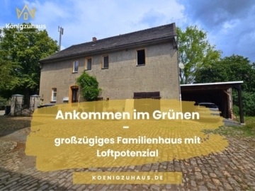 Ankommen im Grünen – großzügiges Familienhaus mit Loftpotenzial, 07774 Camburg, Einfamilienhaus