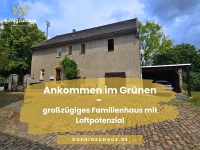 Ankommen im Grünen – großzügiges Familienhaus mit Loftpotenzial, 07774 Camburg, Einfamilienhaus