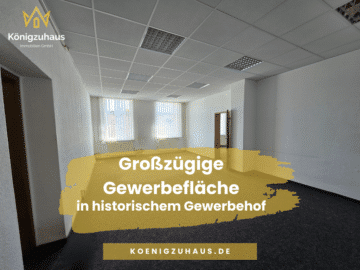 Großzügige Gewerbefläche in historischem Gewerbehof Roschütz, 07552 Gera, Büro-/ Lagergebäude