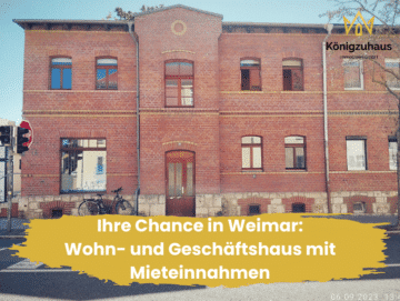 Ihre Chance in Weimar: Wohn-und Geschäftshaus mit attraktiven Mieteinnahmen, 99423 Weimar, Mehrfamilienhaus