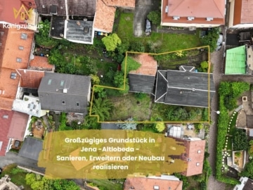 Großzügiges Grundstück in Jena-Altlobeda – Sanieren, Erweitern oder Neubau realisieren, 07747 Jena, Grundstück