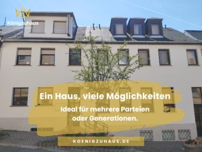 Großzügiges Mehrfamilienhaus mit Entwicklungspotenzial in Zeulenroda Alternative:, 07937 Zeulenroda-Triebes, Mehrfamilienhaus
