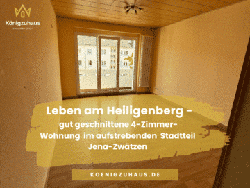 Freistehende Wohnung in Jena-Zwätzen mit 4-5 Prozent Renditepotenzial, 07743 Jena, Renditeobjekt