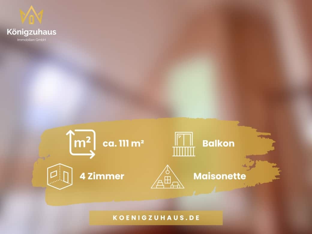 65 - Diskret angeboten: Großzügige Maisonettewohnung mit attraktivem Mietpotenzial im Jenaer Umland