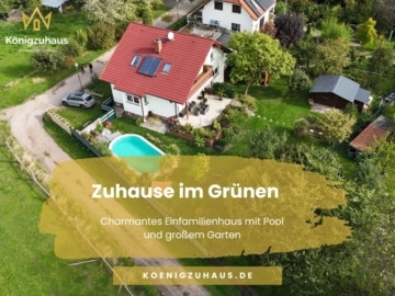 Viel Platz für Familie, Generationen & Beruf: Wohnen mit Wohlfühlambiente und Gartenparadies, 99428 Obernissa, Zweifamilienhaus