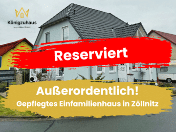 Ein Stück Idylle: Luxuriöses EFH mit stilvollem Charme und liebevoller Pflege in Zöllnitz, 07751 Zöllnitz, Einfamilienhaus