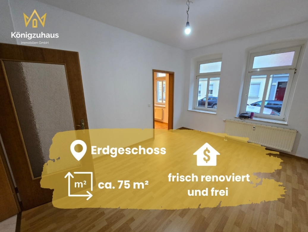 Daten - Mehr Raum zum Leben – renovierte 4-Raum-Wohnung in Gera