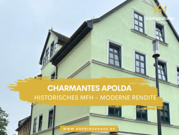 * Neuer Preis! – Stilvolles Mehrfamilienhaus in Apolda: Historischer Charme, Attraktive Rendite *, 99510 Apolda, Mehrfamilienhaus