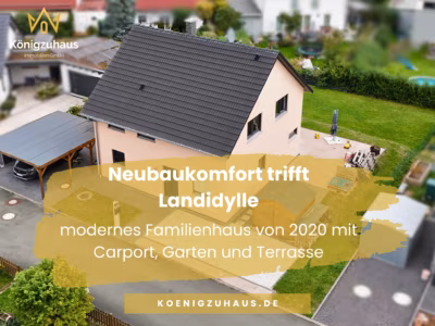 Neubaukomfort in ruhiger Lage – 5 Zimmer, Garten & Terrasse, 07768 Altenberga, Einfamilienhaus
