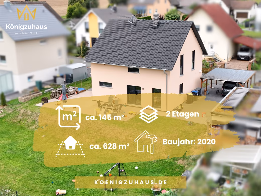 Daten - Neubaukomfort in ruhiger Lage – 5 Zimmer, Garten & Terrasse