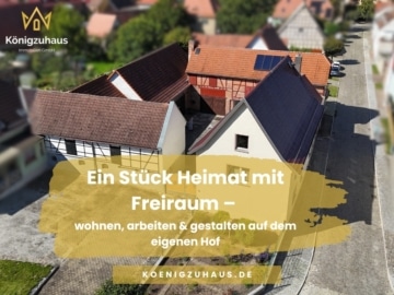 Ein Stück Heimat mit Freiraum – wohnen, arbeiten & gestalten auf dem eigenen Hof, 99518 Niedertrebra, Einfamilienhaus