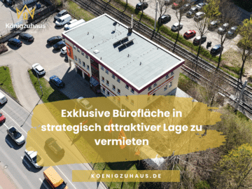 Exklusive Bürofläche in strategisch attraktiver Lage zu vermieten, 07745 Jena, Bürofläche