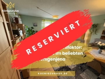 Wohnen in Jena-Zwätzen – 4-Raum-Wohnung mit herrlichem Ausblick, 07743 Jena, Etagenwohnung