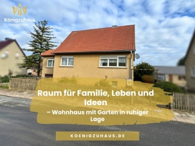 Wohnen mit Weitblick – cleverer Grundriss, großer Garten, reduzierter Preis, 99518 Bad Sulza, Einfamilienhaus