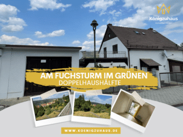 * Am Fuchsturm im Grünen – Doppelhaushälfte am Schlegelsberg *, 07749 Jena, Doppelhaushälfte