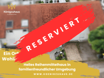 Ein Ort zum Wohlfühlen – Energieeffizientes Reihenmittelhaus in familienfreundlicher Umgebung, 99428 Weimar, Reihenhaus