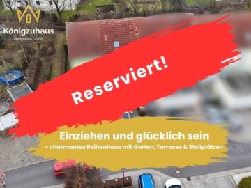 * Einziehen und glücklich sein – charmantes Reihenhaus mit Garten, Terrasse & Stellplätzen *, 99510 Apolda, Reihenmittelhaus