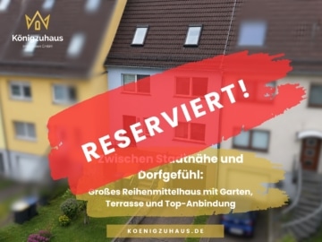Ein Haus mit Raum fürs Leben – Reihenmittelhaus mit Garten und Terrasse, 99439 Am Ettersberg, Reihenmittelhaus
