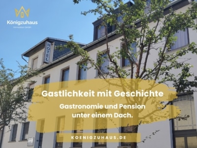 Arbeiten, wohnen und vermieten: Gastroimmobilie mit Pension in Zeulenroda, 07937 Zeulenroda-Triebes, Pension