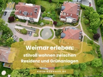 Weimar erleben: Stilvoll wohnen zwischen Residenz und Grünanlagen, 99425 Weimar, Etagenwohnung