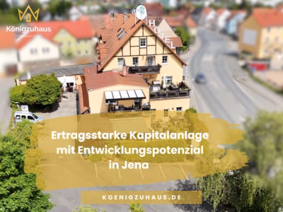 * Ertragsstarke Kapitalanlage mit Entwicklungspotenzial in Jena *, 07745 Jena, Hotelanwesen