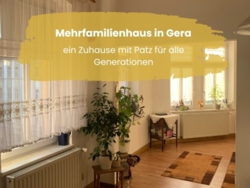 Zuhause in Gera – Charmantes Mehrfamilienhaus, 07545 Gera, Mehrfamilienhaus