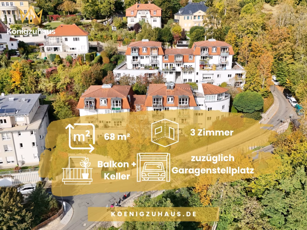Daten - Maisonettewohnung zur Miete – 68 m² auf zwei Etagen mit eigener Terrasse