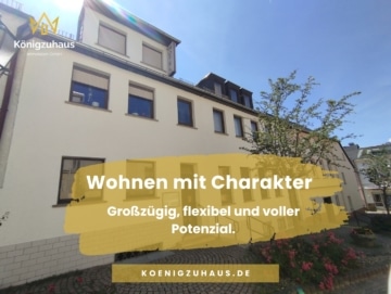 Besonderes Familienhaus mit zwei Gebäudeteilen und viel Freiraum, 07937 Zeulenroda-Triebes, Einfamilienhaus