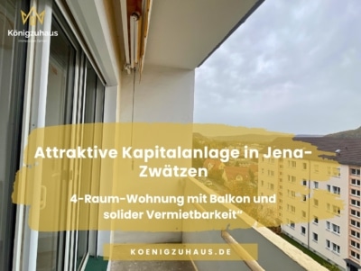 Solide Kapitalanlage in gefragter Lage von Jena-Zwätzen, 07743 Jena, Eigentumswohnung