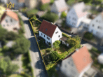 Drohnenansicht - 1 - Charmantes Einfamilienhaus am Heiligenberg in Jena – Ihr neues Zuhause mit Weitblick