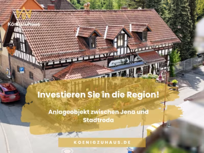 Kapitalanlage mit Geschichte – vielseitiges Objekt mit Gästezimmern, 07646 Stadtroda, Anlageobjekt