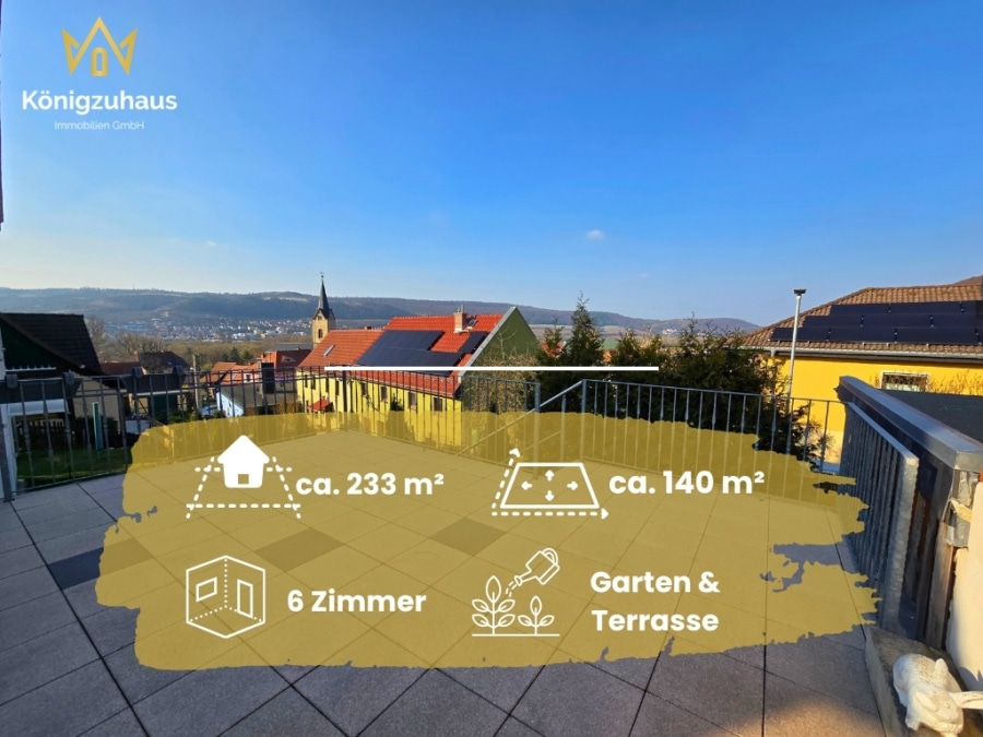 Daten - Wohnen in Jena-Kunitz: Haus mit Sonnenterrasse & viel Platz für die Familie